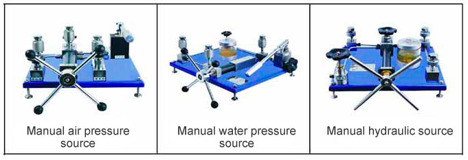 Manual pressure source series
